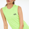 TL Distance Sleeveless Shirt Neon Yellow